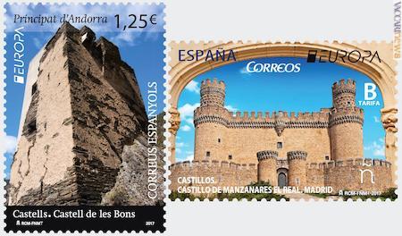 Così Andorra Spagnola e Spagna (per quest’ultima si aggiunge una cartolina postale)