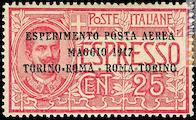 Il francobollo del 20 maggio 1917
