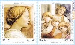 Addirittura due francobolli per il restauro degli affreschi pratesi attribuiti a Filippo Lippi
