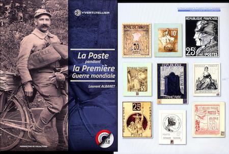 La Grande guerra vista postalmente dalla Francia. Tra i reperti, alcuni bozzetti per il francobollo, mai emesso, dedicato alla vittoria
