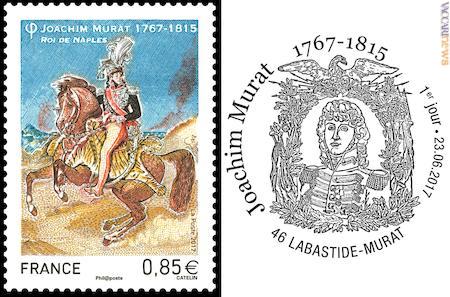 Omaggio al re di Napoli: il francobollo ed il relativo annullo del primo giorno
