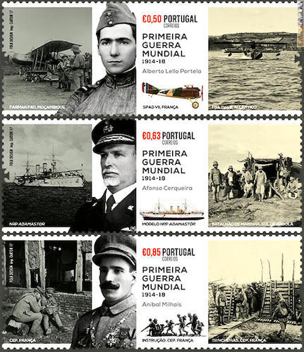Tre francobolli per Aviazione, Marina ed Esercito