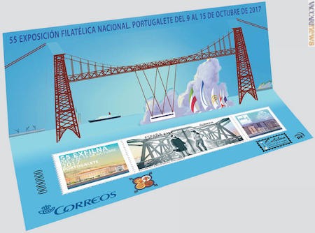 …ed il ponte metallico; entrambi i riferimenti si trovano a Portugalete