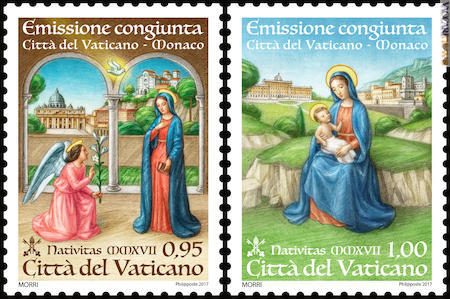I due tagli realizzati dal Vaticano; saranno in vendita dal 23 novembre