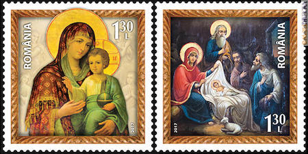 I due francobolli saranno disponibili con oggi