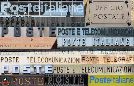 Nonostante lo sforzo ad uniformare, in Italia restano tanti i modi per indicare il servizio postale