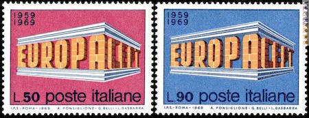 Il bozzetto, riguardante l’emissione del 1969, venne presentato da “Filatelia italiana” nel numero del febbraio 1968. Oltre un anno prima…