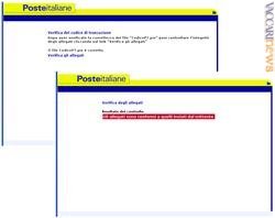 Con due passaggi, attraverso altrettante schermate, dal suo computer il destinatario può controllare il «codicePT.pie» e la genuinità della comunicazione