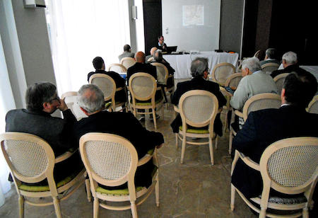 Uno scatto del “2° Meeting di filatelia specializzata «Ezio Bienaimé»”