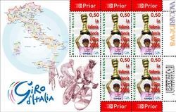 Dal Belgio un foglietto per il «Giro d’Italia 2006»; sarà disponibile dal prossimo 24 aprile