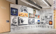 La ricostruzione di una sala originale, con evocate in bianco e nero le opere mancanti (foto Delfino Sisto Legnani e Marco Cappelletti)