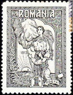 Uno dei francobolli del 1913
