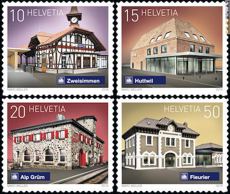 I quattro nuovi francobolli dell’ordinaria