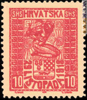 Uno dei francobolli del 1918