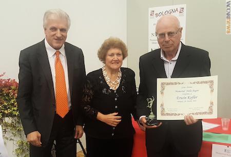 Claudio Ernesto Manzati, Donatella Serafini vedova Bagni e Erwin Kofler