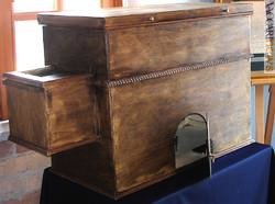 Fra gli oggetti in mostra, un modello funzionante della macchina da disinfezione, usata a Venezia nel '700 per la corrispondenza