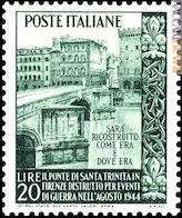 Il francobollo-annuncio del 1949