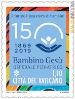 Il francobollo per l’ospedale pediatrico