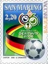 Tra le emissioni attese il 5 aprile, l’omaggio ai Campionati di calcio «Deutschland 2006», dal valore di 2,20 euro