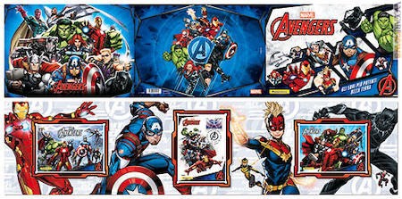 Il folder dedicato ai famosi Avengers