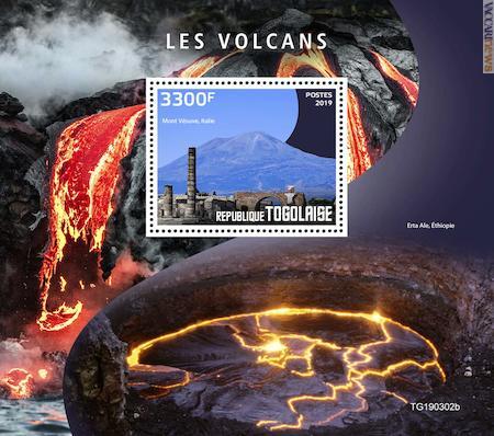 …e Vesuvio citati nella serie che il Togo ha intitolato ai vulcani