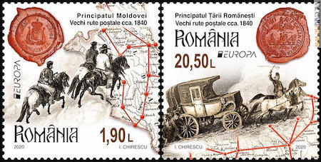 I due francobolli base, poi declinati in troppe versioni