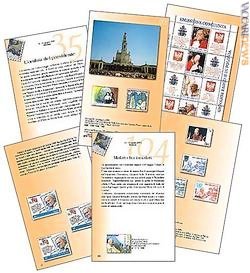I 104 viaggi all’estero visti attraverso i francobolli prodotti e commentati da cronisti ed esperti
