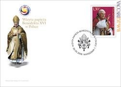 Da Varsavia, invece, oggi giunge un francobollo commemorativo; qui la busta primo giorno