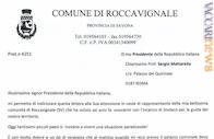 La lettera del sindaco di Roccavignale (Savona) al capo dello Stato