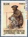 È uscito in vendita generale il 6 marzo scorso il francobollo francese per le vittime di Courrières, incidente minerario accaduto cent'anni fa