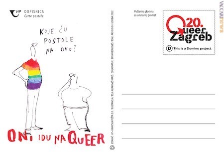 La cartolina per l’iniziativa di Zagabria è stata emessa ieri
