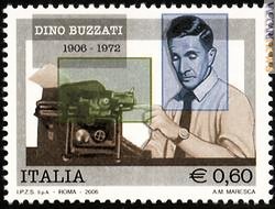 Dino Buzzati è nato il 16 ottobre 1906; a cent'anni esatti arriverà la carta valore commemorativa
