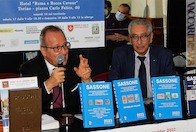 Giacomo Avanzo e Sebastiano Cilio alla presentazione torinese
