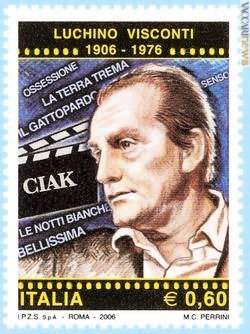 Gradevole e comprensibile il francobollo per Luchino Visconti