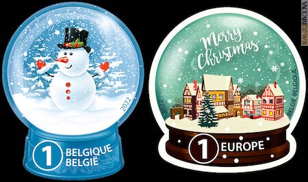 La scelta del Belgio per caratterizzare gli auguri natalizi