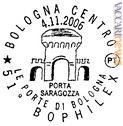 Anche un annullo per documentare il convegno commerciale bolognese; verrà utilizzato sabato 4 novembre dalle ore 9 alle 18