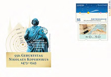 La busta postale della Germania è disponibile dal 2 febbraio
