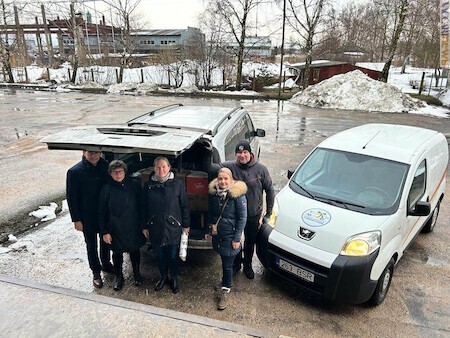 Dalle isole di Bornholm (Danimarca) e Saaremaa (Estonia) gli aiuti per il distretto di Izjum