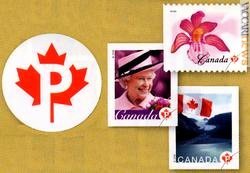 Da oggi un logo caratterizza i francobolli canadesi a validità permanente