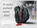 Il francobollo, in uscita oggi, testimonia i fatti del 1981 e, in particolare, la strage alla miniera «Wujek»