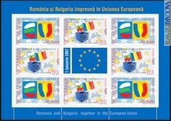 Il minifoglio romeno, che propone quattro serie ed una vignetta centrale. Entrambe le serie sono uscite il 29 novembre