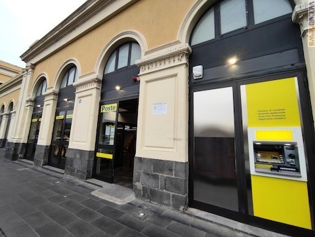 L’ufficio si trova nella stazione Centrale di Catania 