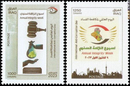 Due francobolli simbolici 