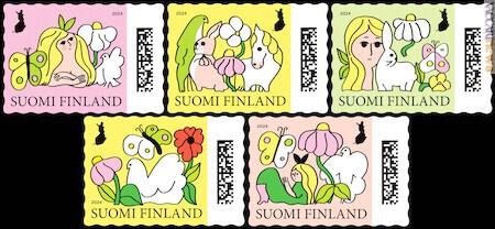 I cinque francobolli per attendere la primavera