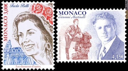 Il mezzosoprano francese Freda Betti e il tenore italiano Giovanni Martinelli