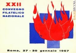 La cartolina distribuita a Roma quarant'anni fa