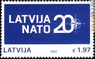 Il francobollo lettone