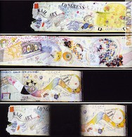 “Mailartsnake”, 1986, di Ruggero Maggi