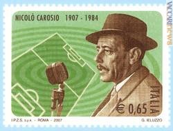 Il francobollo che l'Italia dedica al giornalista sportivo uscirà il 15 marzo