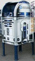 Una cassetta postale trasformata in droide <R2-D2>